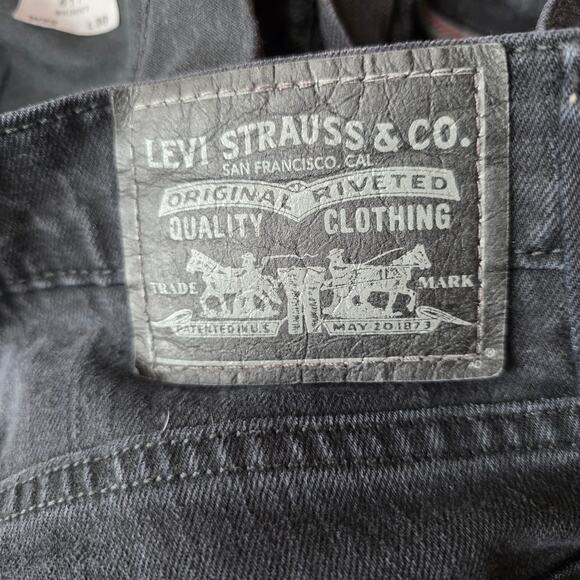 Levi's 511 Mens The Original Skinny Black Denim Jeans 29 / 30‎ Actual 30/30 - Picture 4 of 6
